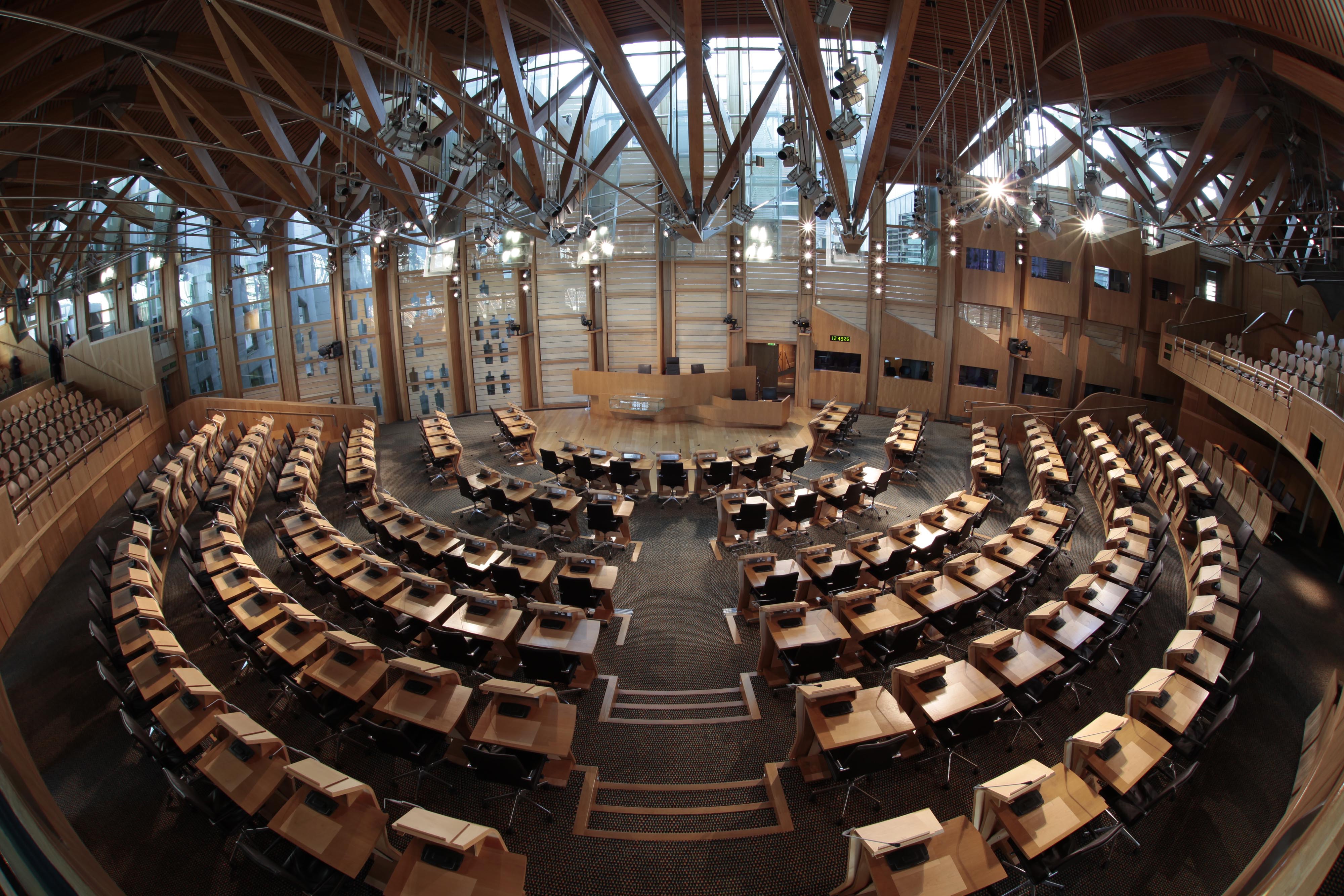 Scottish Parliament Chamber